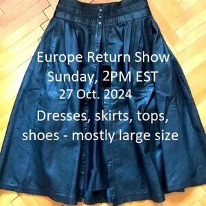 Popup Silent Posh Show, Yours and Mine, NOW , Friday 1 pm EST